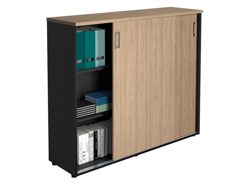 Шкаф NWT 1214 вяз натуральный/антрацит